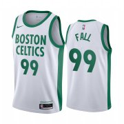 Wholesale Cheap Nike Celtics #99 Tacko Fall White NBA Swingman 2020-21 City Edition Jersey