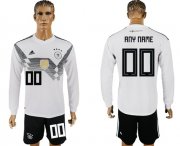 Wholesale Cheap Germany Personalized Home Long Sleeves Soccer Country Jersey