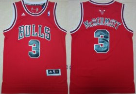 Wholesale Cheap Chicago Bulls #3 Doug McDermott Revolution 30 Swingman Red Jersey
