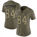 Wholesale Cheap Nike Bears #84 Cordarrelle Patterson Olive/Camo Women's Stitched NFL Limited 2017 Salute To Service Jersey