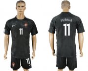 Wholesale Cheap Portugal #11 Vieirinha Away Soccer Country Jersey