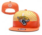 Wholesale Cheap Jaguars Team Logo Orange 2019 Draft Adjustable Hat YD