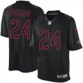 Wholesale Cheap Nike Falcons #24 Devonta Freeman Black Men's Stitched NFL Impact Limited Jersey