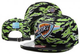 Wholesale Cheap NBA Oklahoma City Thunder Snapback Ajustable Cap Hat XDF 035