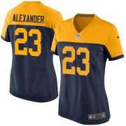 Wholesale Cheap Nike Packers #23 Jaire Alexander Navy Blue Alternate Women's Stitched NFL New Limited Jersey