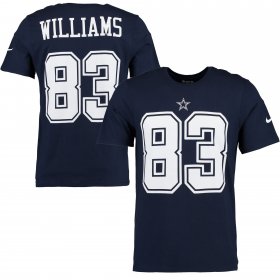 Wholesale Cheap Dallas Cowboys #83 Terrance Williams Nike Player Pride Name & Number T-Shirt Navy