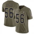 Wholesale Cheap Nike Saints #56 DeMario Davis Olive Men's Stitched NFL Limited 2017 Salute To Service Jersey