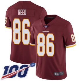Wholesale Cheap Nike Redskins #86 Jordan Reed Burgundy Red Team Color Men\'s Stitched NFL 100th Season Vapor Limited Jersey