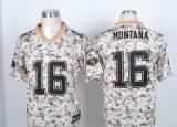 Wholesale Cheap Nike 49ers #16 Joe Montana Camo USMC Men's Stitched NFL Elite Jersey