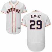 Wholesale Cheap Astros #29 Joe Biagini White Flexbase Authentic Collection Stitched MLB Jersey