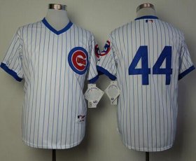 Wholesale Cheap Cubs #44 Anthony Rizzo White 1988 Turn Back The Clock Stitched MLB Jersey