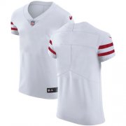 Wholesale Cheap Nike 49ers Blank White Men's Stitched NFL Vapor Untouchable Elite Jersey