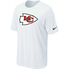 Wholesale Cheap Nike Kansas City Chiefs Sideline Legend Authentic Logo Dri-FIT NFL T-Shirt White