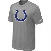 Wholesale Cheap Indianapolis Colts Sideline Legend Authentic Logo Dri-FIT Nike NFL T-Shirt Light Grey