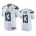 Wholesale Cheap Los Angeles Chargers #13 Keenan Allen White 60th Anniversary Vapor Limited NFL Jersey