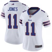 Wholesale Cheap Nike Bills #11 Zay Jones White Women's Stitched NFL Vapor Untouchable Limited Jersey