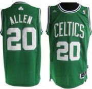 Wholesale Cheap Boston Celtics #20 Ray Allen Revolution 30 Swingman Green Jersey