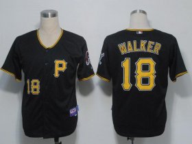 Wholesale Cheap Pirates #18 Neil Walker Black Stitched MLB Jersey