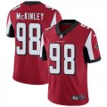 Wholesale Cheap Nike Falcons #98 Takkarist McKinley Red Team Color Men's Stitched NFL Vapor Untouchable Limited Jersey