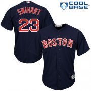 Wholesale Cheap Red Sox #23 Blake Swihart Navy Blue Cool Base Stitched Youth MLB Jersey