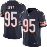 Wholesale Cheap Nike Bears #95 Richard Dent Navy Blue Team Color Men's Stitched NFL Vapor Untouchable Limited Jersey