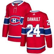 Wholesale Cheap Adidas Canadiens #24 Phillip Danault Red Home Authentic Stitched NHL Jersey
