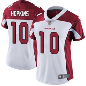 Wholesale Cheap Nike Cardinals #10 DeAndre Hopkins White Women\'s Stitched NFL Vapor Untouchable Limited Jersey