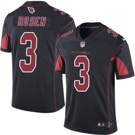 Wholesale Cheap Nike Cardinals #3 Josh Rosen Black Men\'s Stitched NFL Limited Rush Jersey