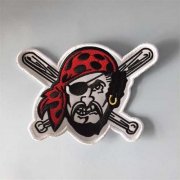Wholesale Cheap Stitched MLB Pittsburgh Pirates Team Logo Jersey Sleeve Patch