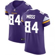 Wholesale Cheap Nike Vikings #84 Randy Moss Purple Team Color Men's Stitched NFL Vapor Untouchable Elite Jersey