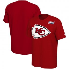 Wholesale Cheap Kansas City Chiefs Nike Primary Logo Legend NFL 100 Performance T-Shirt Red