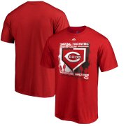 Wholesale Cheap Cincinnati Reds Majestic 2019 Spring Training Cactus League Big & Tall Base on Balls T-Shirt Red