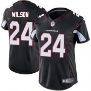 Wholesale Cheap Nike Cardinals #24 Adrian Wilson Black Alternate Women's Stitched NFL Vapor Untouchable Limited Jersey