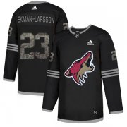 Wholesale Cheap Adidas Coyotes #23 Oliver Ekman-Larsson Black Authentic Classic Stitched NHL Jersey