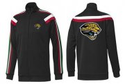 Wholesale Cheap NFL Jacksonville Jaguars Team Logo Jacket Black_2