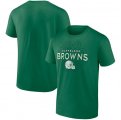 Wholesale Cheap Men's Cleveland Browns Kelly Green Celtic Knot T-Shirt