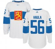 Wholesale Cheap Team Finland #56 Erik Haula White 2016 World Cup Stitched NHL Jersey