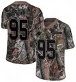 Wholesale Cheap Nike Panthers #95 Derrick Brown Camo Men's Stitched NFL Limited Rush Realtree Jersey