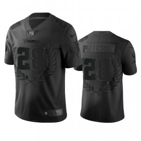 Wholesale Cheap Minnesota Vikings #28 Adrian Peterson Men\'s Nike Black NFL MVP Limited Edition Jersey