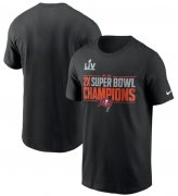 Wholesale Cheap Men's Tampa Bay Buccaneers Nike Black 2 Time Super Bowl Champions Field Goal T-Shirt