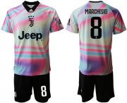 Wholesale Cheap Juventus #8 Marchisio Anniversary Soccer Club Jersey