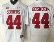 Wholesale Cheap Men's Oklahoma Sooners #44 Brian Bosworth White College Football Nike Jersey