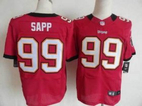 Wholesale Cheap Nike Buccaneers #99 Warren Sapp Red Team Color Men\'s Stitched NFL Elite Jersey