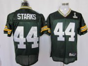 Wholesale Cheap Packers #44 James Starks Green Super Bowl XLV Stitched NFL Jersey