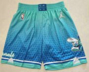 Wholesale Cheap Men's Charlotte Hornets Blue Jordan Diamond 2022 City Edition Swingman Stitched Shorts