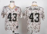 Wholesale Cheap Nike Steelers #43 Troy Polamalu Camo Men's Stitched NFL Elite USMC Jersey