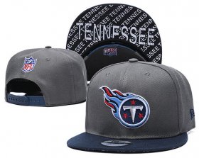 Wholesale Cheap Titans Team Logo Gray Navy Adjustable Hat TX