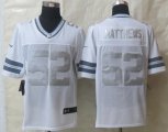 Wholesale Cheap Nike Packers #52 Clay Matthews White Men's Stitched NFL Limited Platinum Jersey