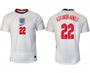 Wholesale Cheap Men 2020-2021 European Cup England home aaa version white 22 Nike Soccer Jersey