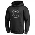 Wholesale Cheap Chicago Cubs Platinum Collection Pullover Hoodie Black